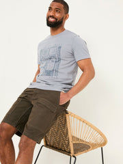 Dark Brown Beeble Utility Shorts