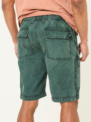 Rye Dark Teal Garment Dye Utility Shorts