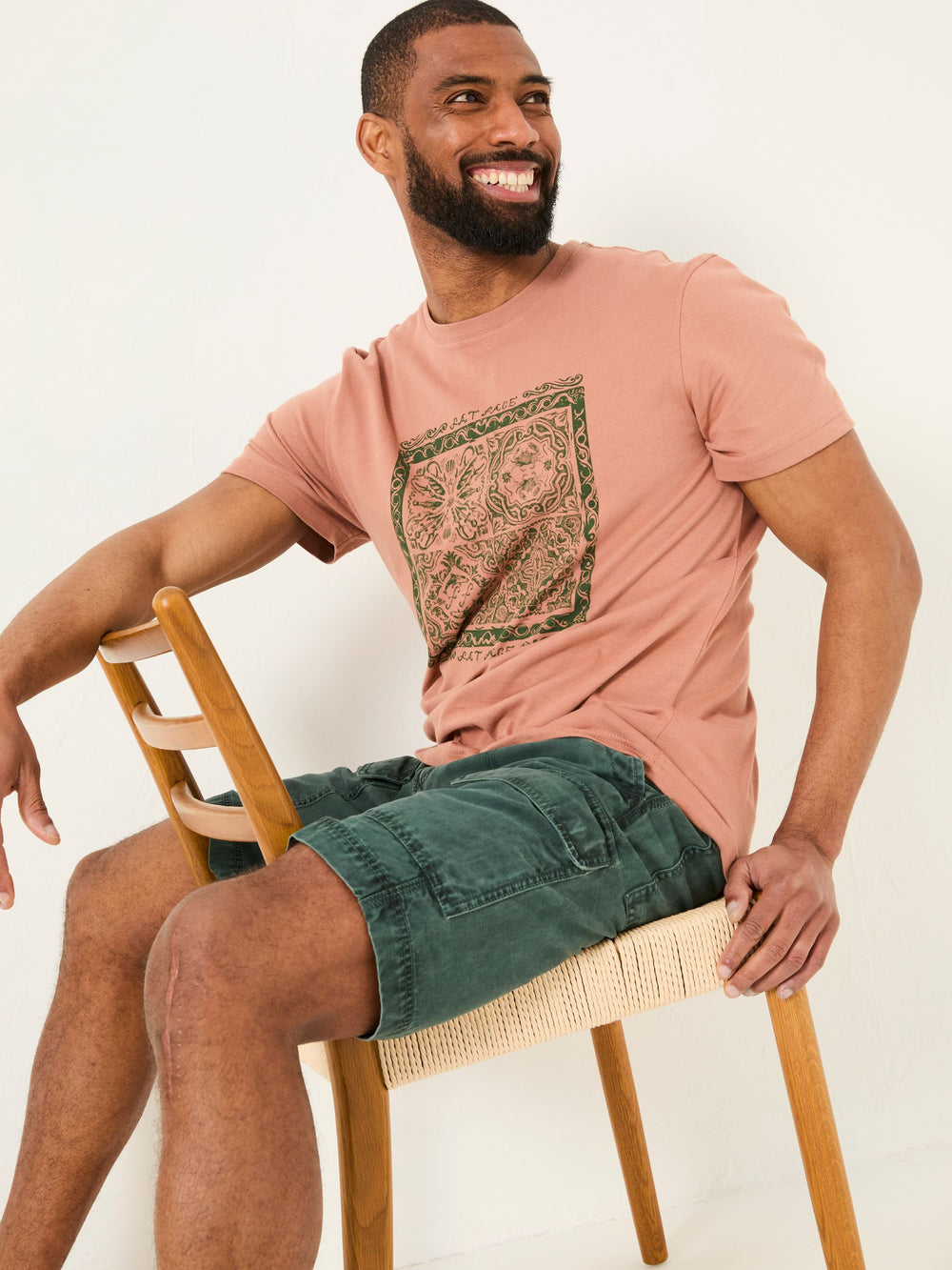 Rye Dark Teal Garment Dye Utility Shorts