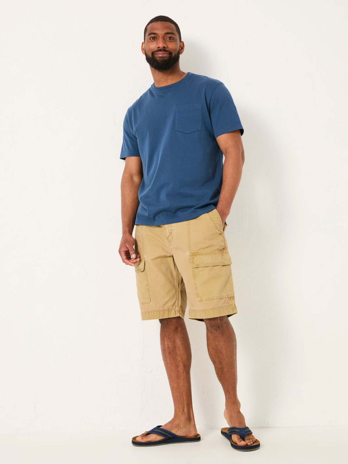 Rye Stone Garment Dye Utility Shorts