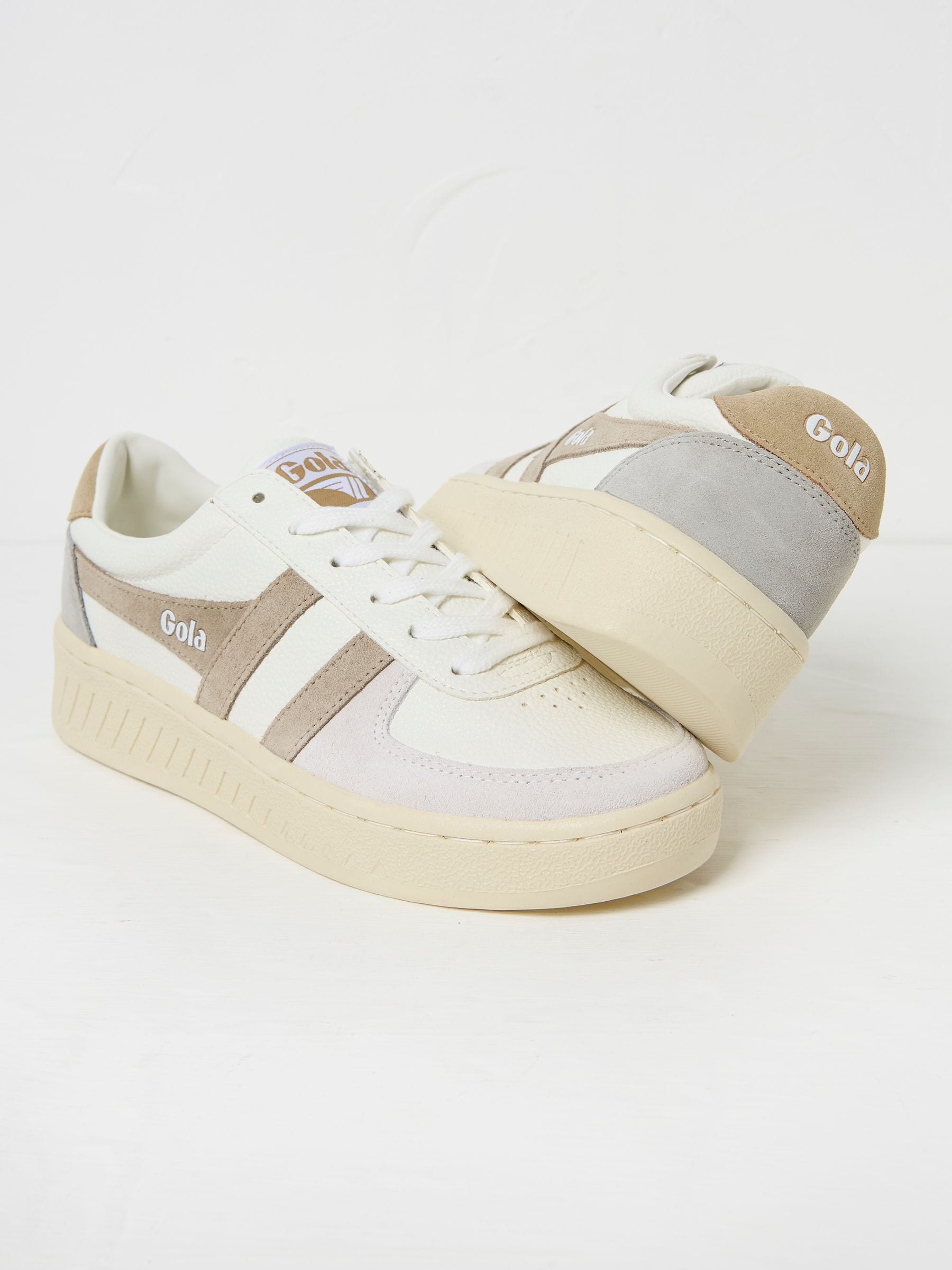 Light Grey Grandslam Trident Trainers