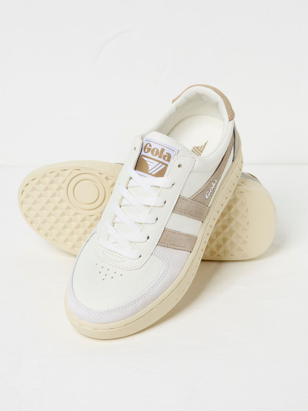 Light Grey Grandslam Trident Trainers