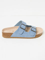 Blue Leather Meldon Sandal