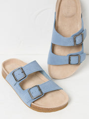 Blue Leather Meldon Sandal
