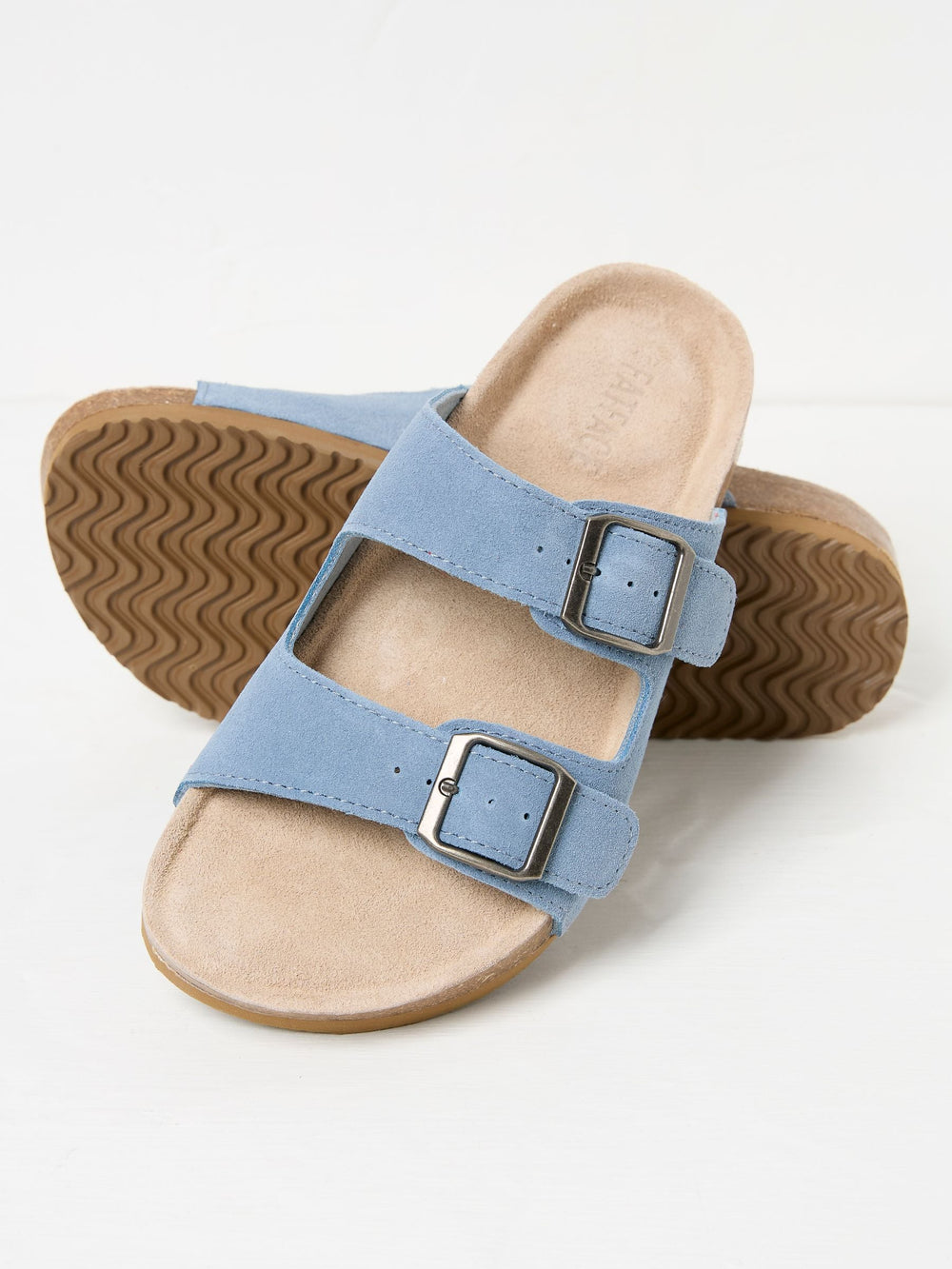 Blue Leather Meldon Sandal
