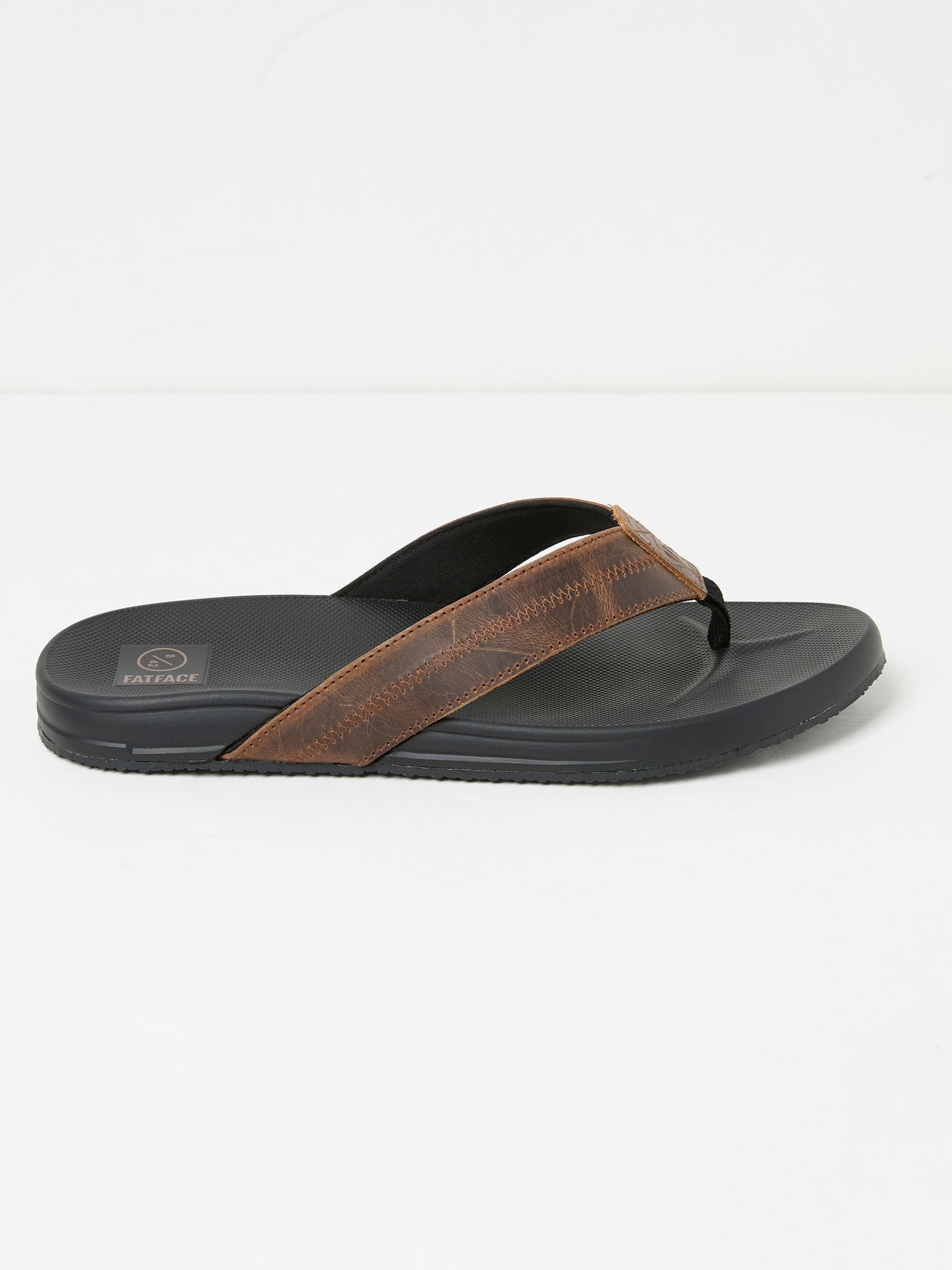 Burke Brown Comfort Flip Flop