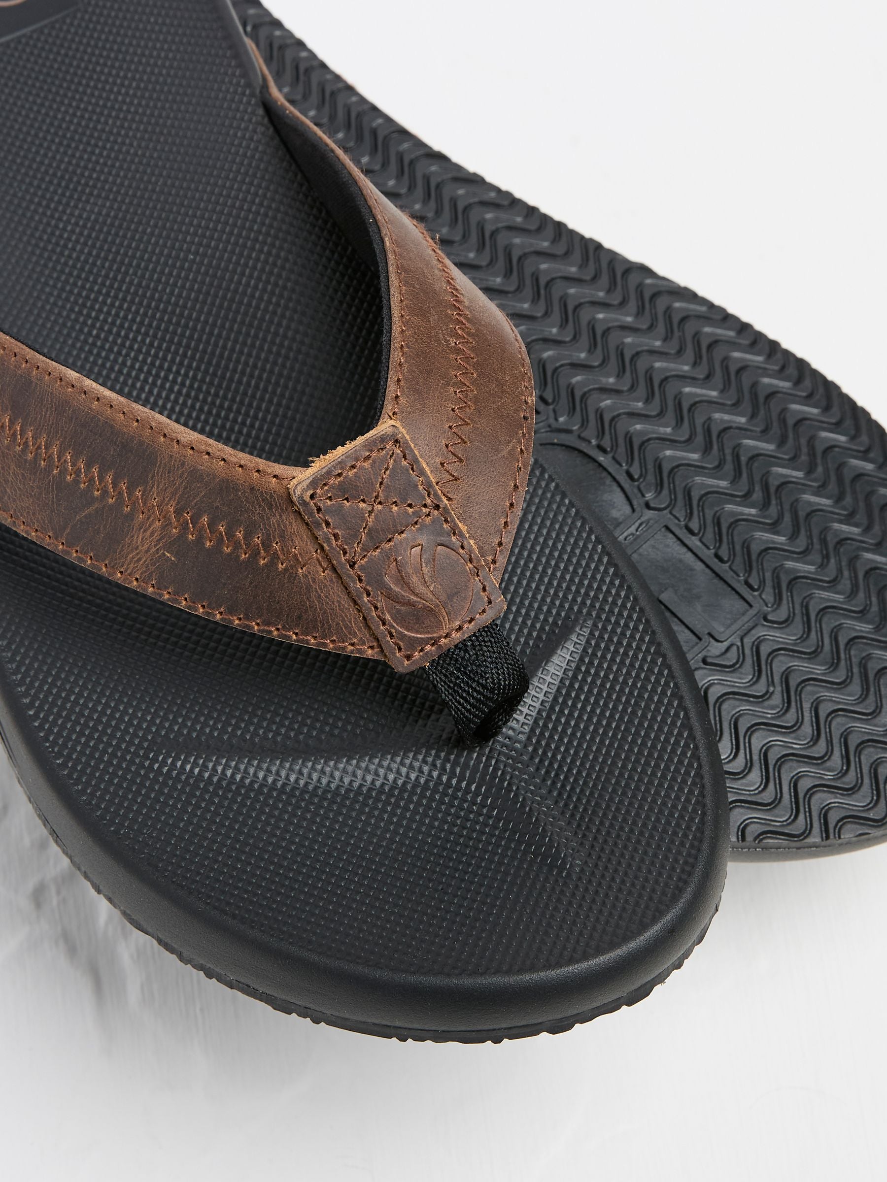 Burke Brown Comfort Flip Flop