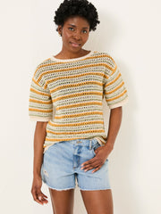 Yellow Beeble Knitted T-Shirt