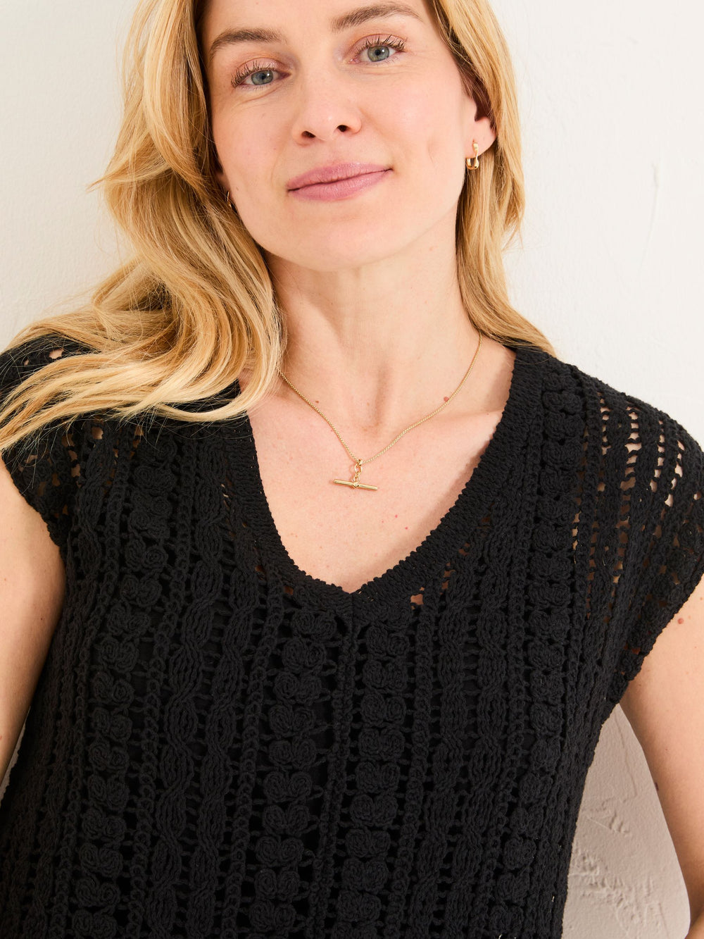 Florence Black Knitted Tank