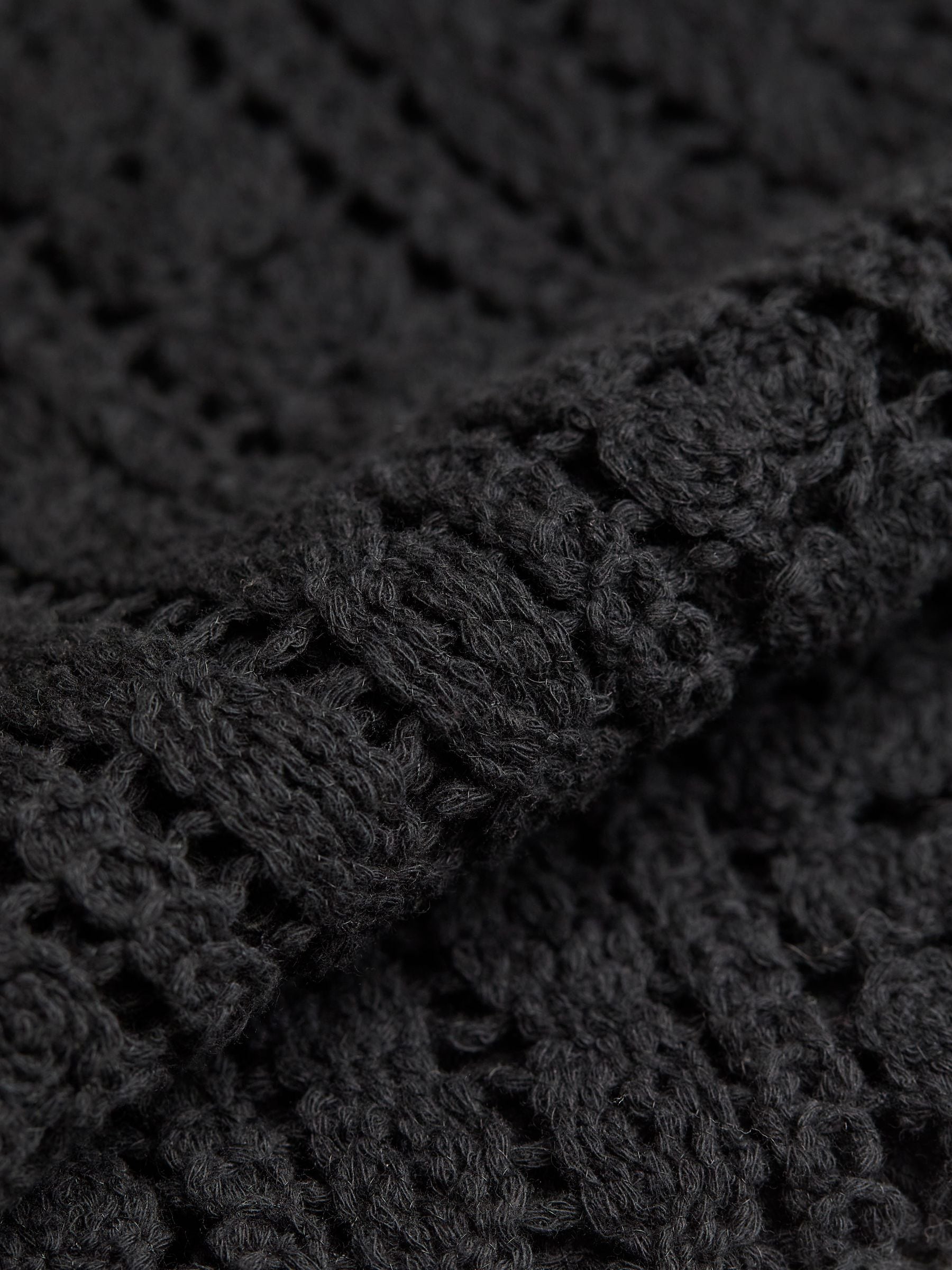 Florence Black Knitted Tank