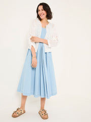Florence White Knitted Cardigan