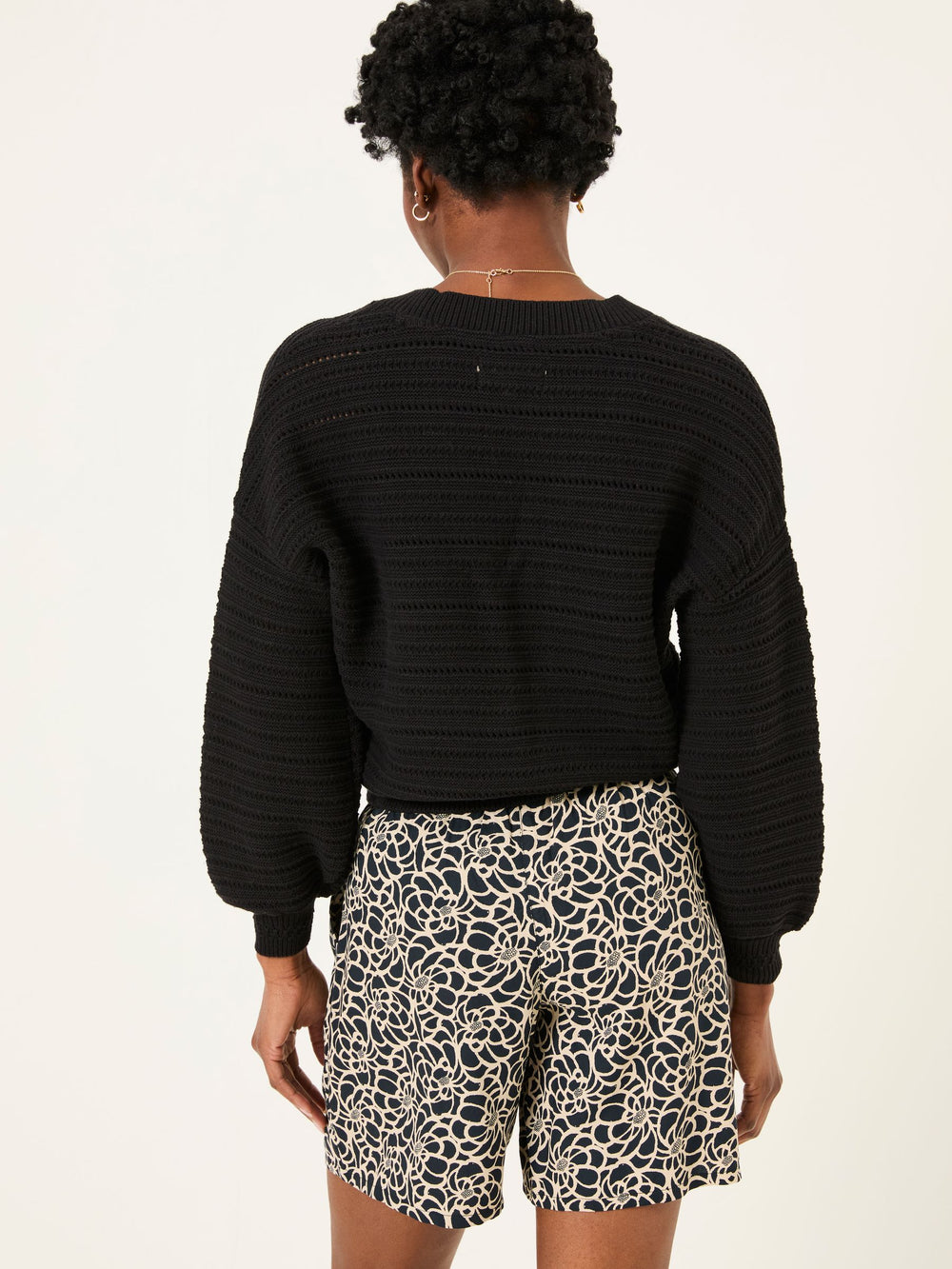 Annie Black Knitted Cardigan