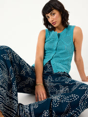Jodie Jade Green Knitted Vest