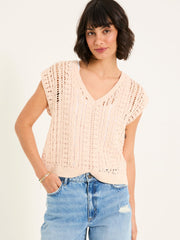 Florence Rose Pink Knitted Tank