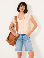 Florence Rose Pink Knitted Tank