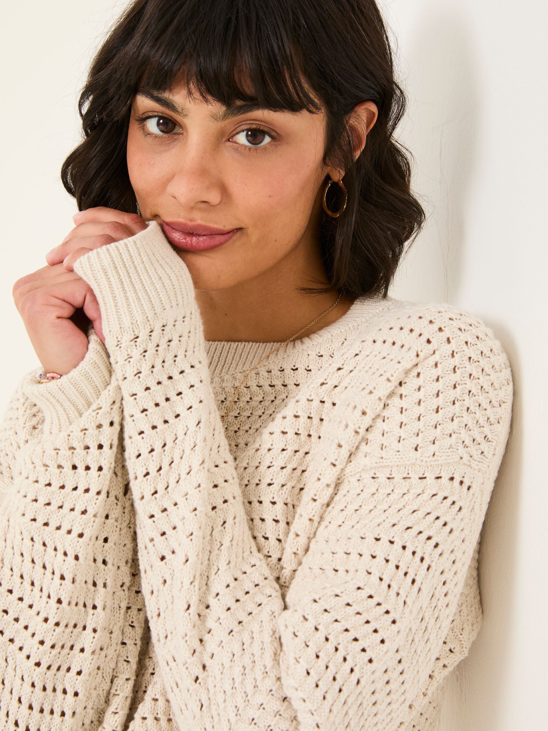 Annabelle Ivory Knitted Jumper