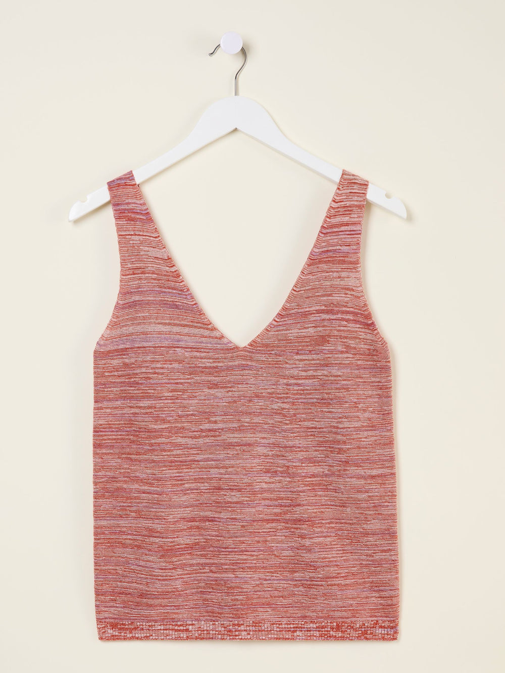 Joelle Red Knitted Vest