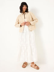 Hazel Dark Natural Hazel Broderie Jacket