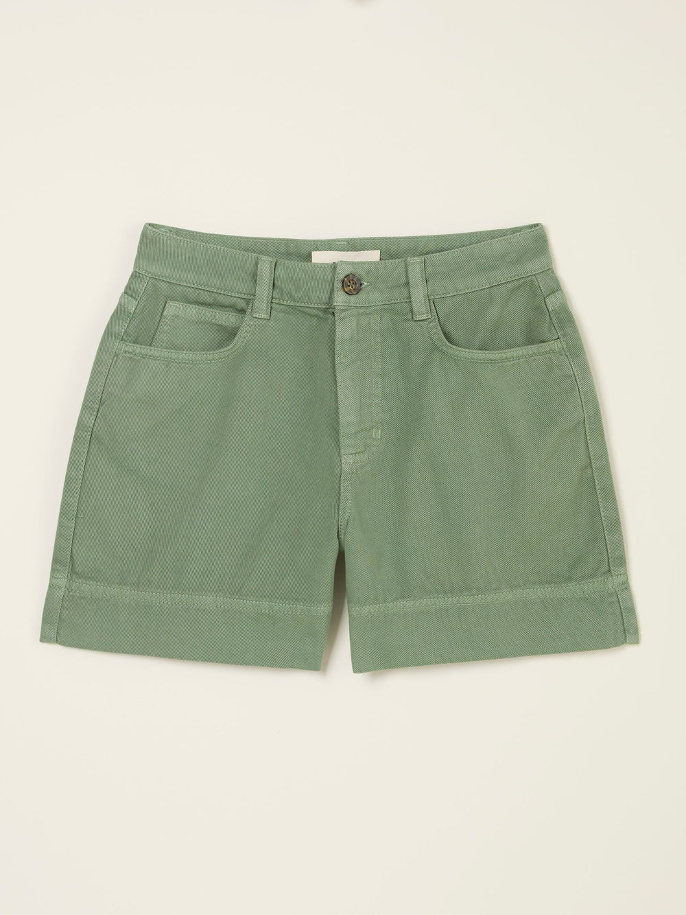 Broadway Mint Green Woven Shorts