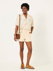 Ashby Natural Drawstring Shorts