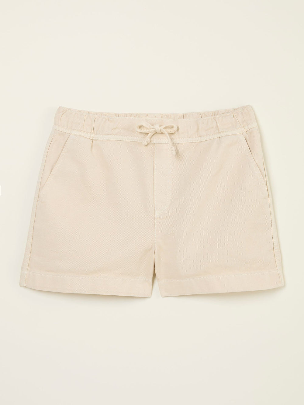 Ashby Natural Drawstring Shorts