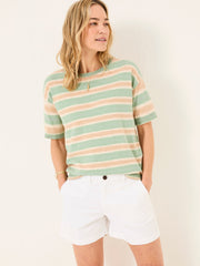 Padstow White Chino Shorts
