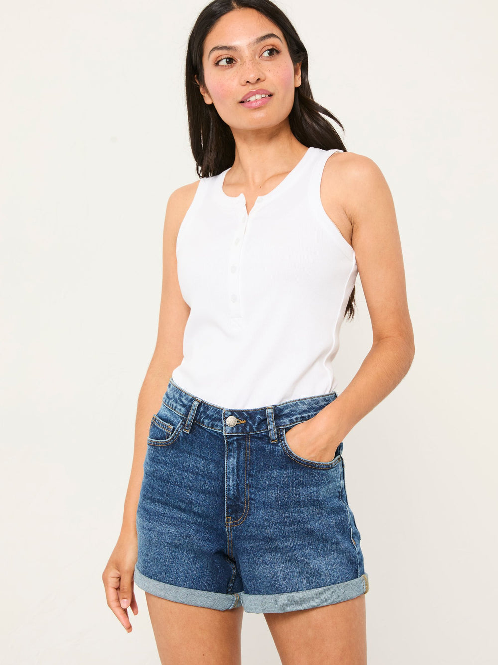 Harlyn Dark Vintage Blue Harlyn Denim Shorts