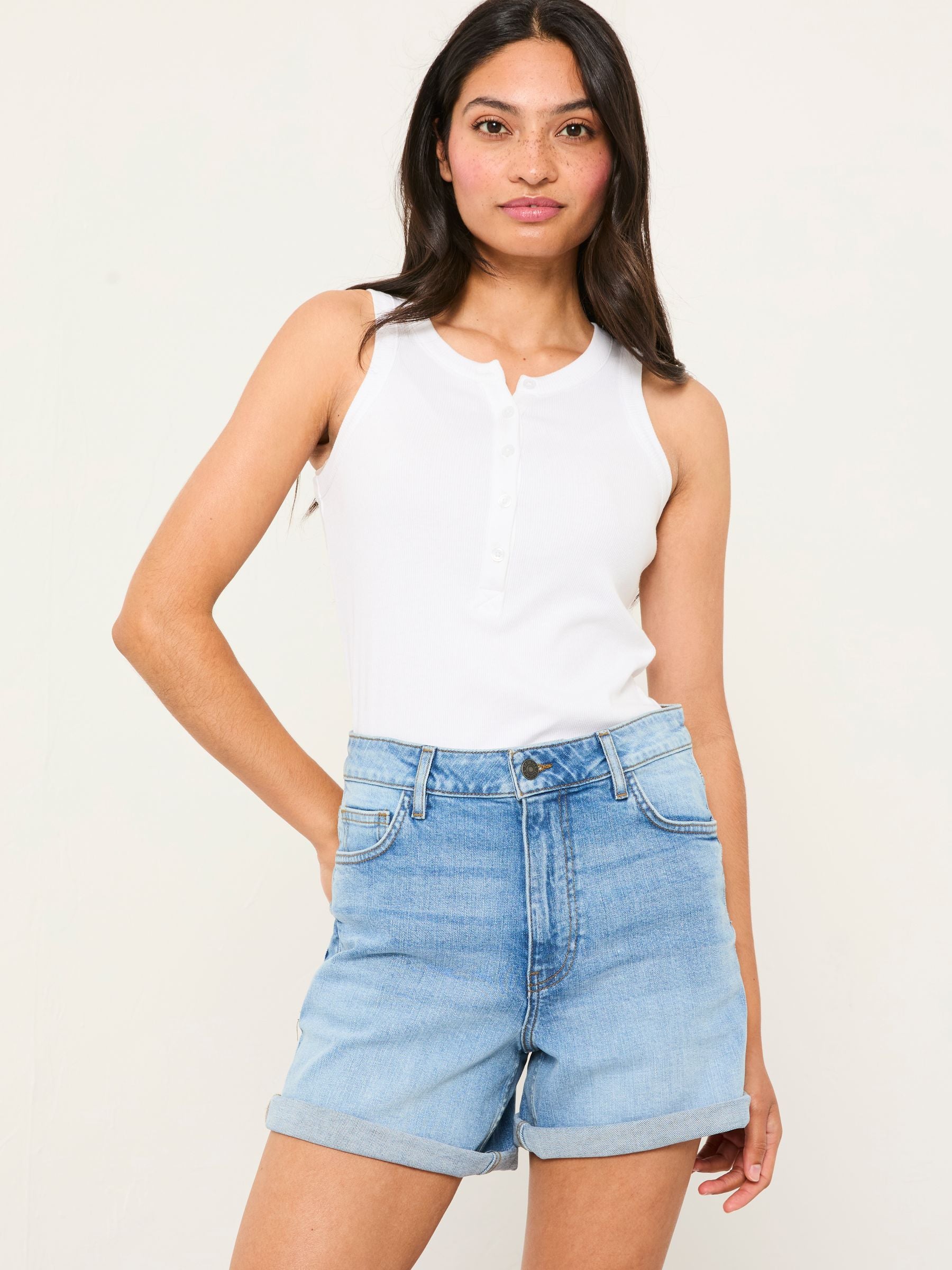 Harlyn Light Blue Denim Harlyn Denim Shorts