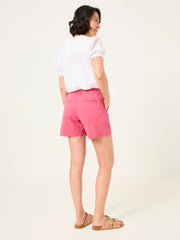 Padstow Dark Pink Chino Shorts