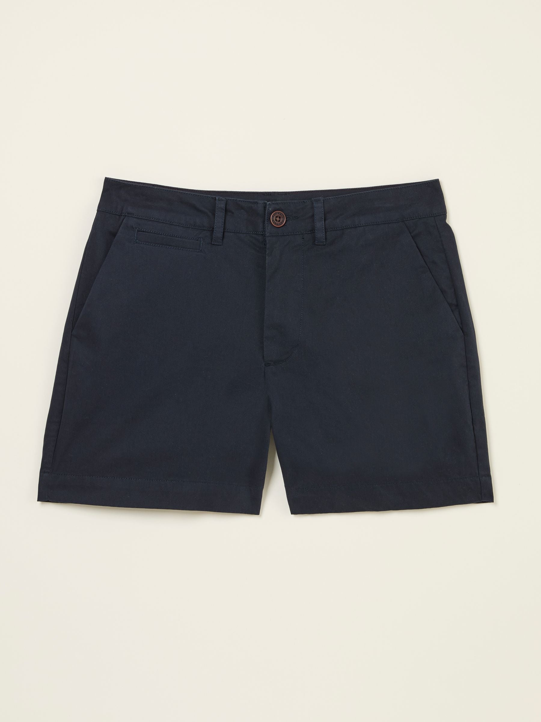 Padstow Navy Chino Shorts