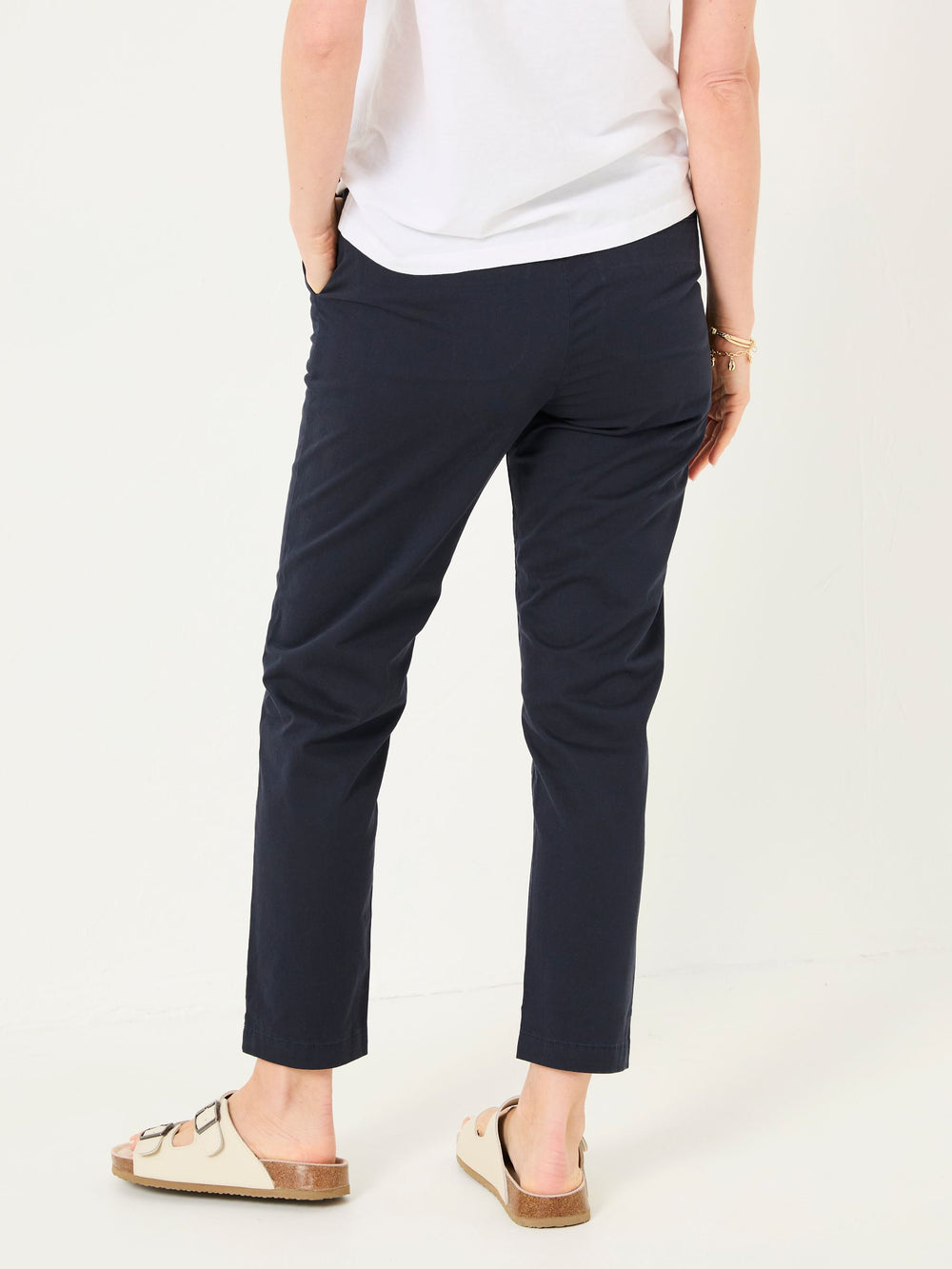 Rye Navy Chino Trousers