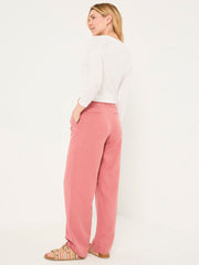 Penny Rose Pink Wide Leg Trousers