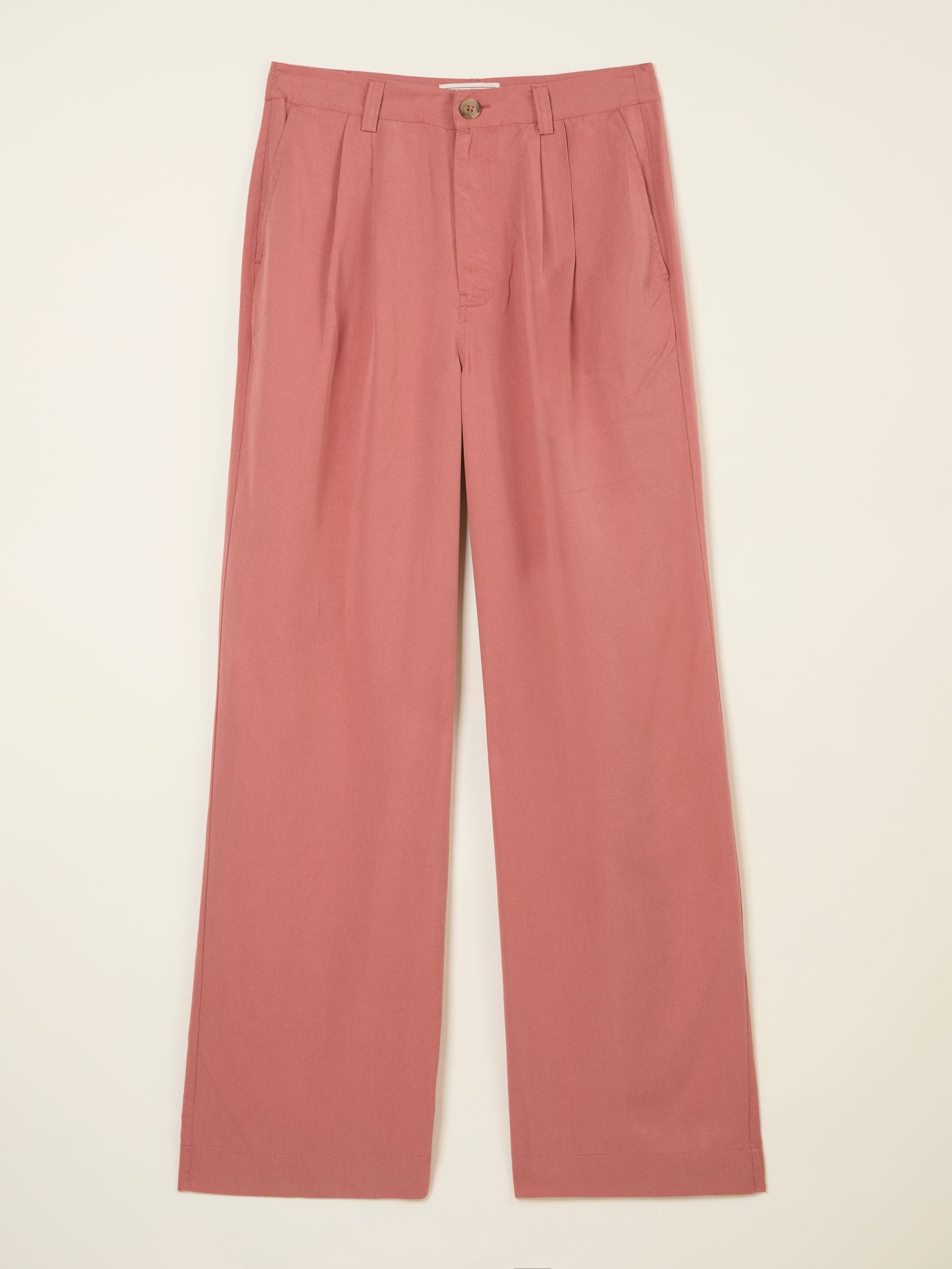 Penny Rose Pink Wide Leg Trousers