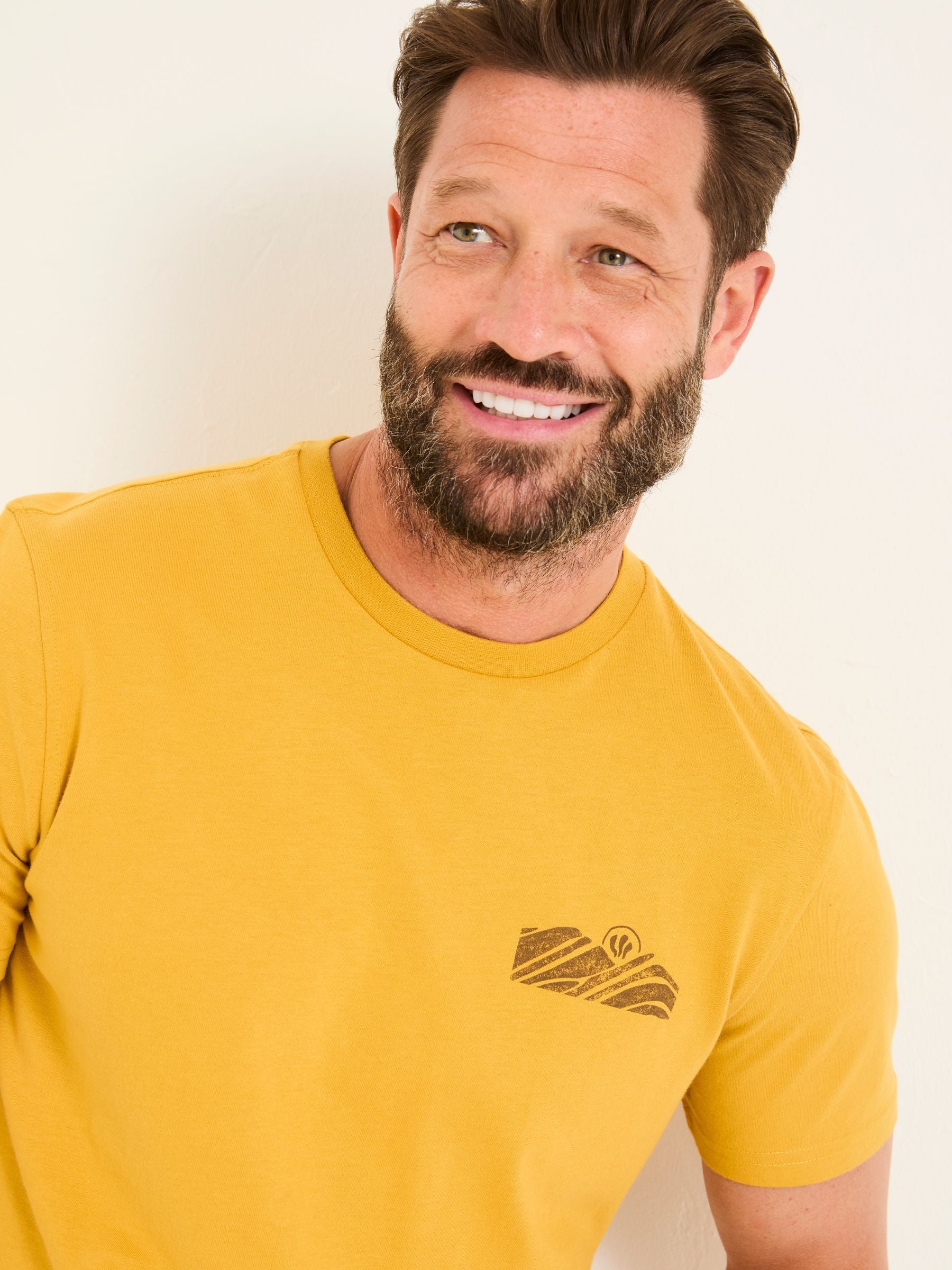 Gold Hiking Hills Tshirt