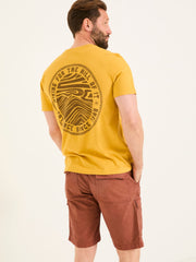 Gold Hiking Hills Tshirt