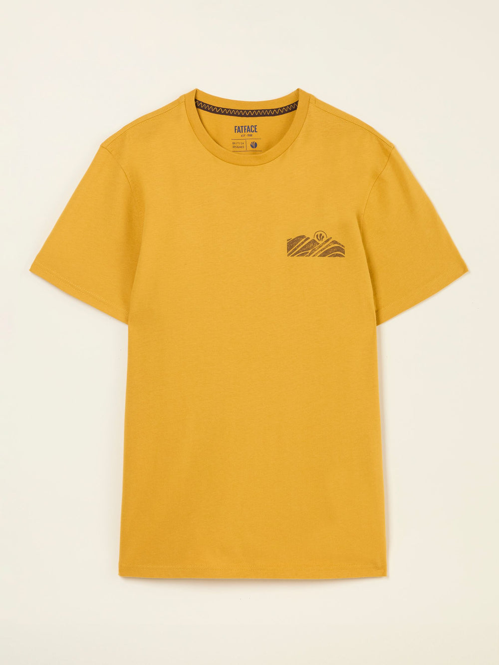 Gold Hiking Hills Tshirt