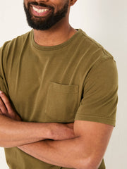 Cove Khaki Green Pocket Tshirt