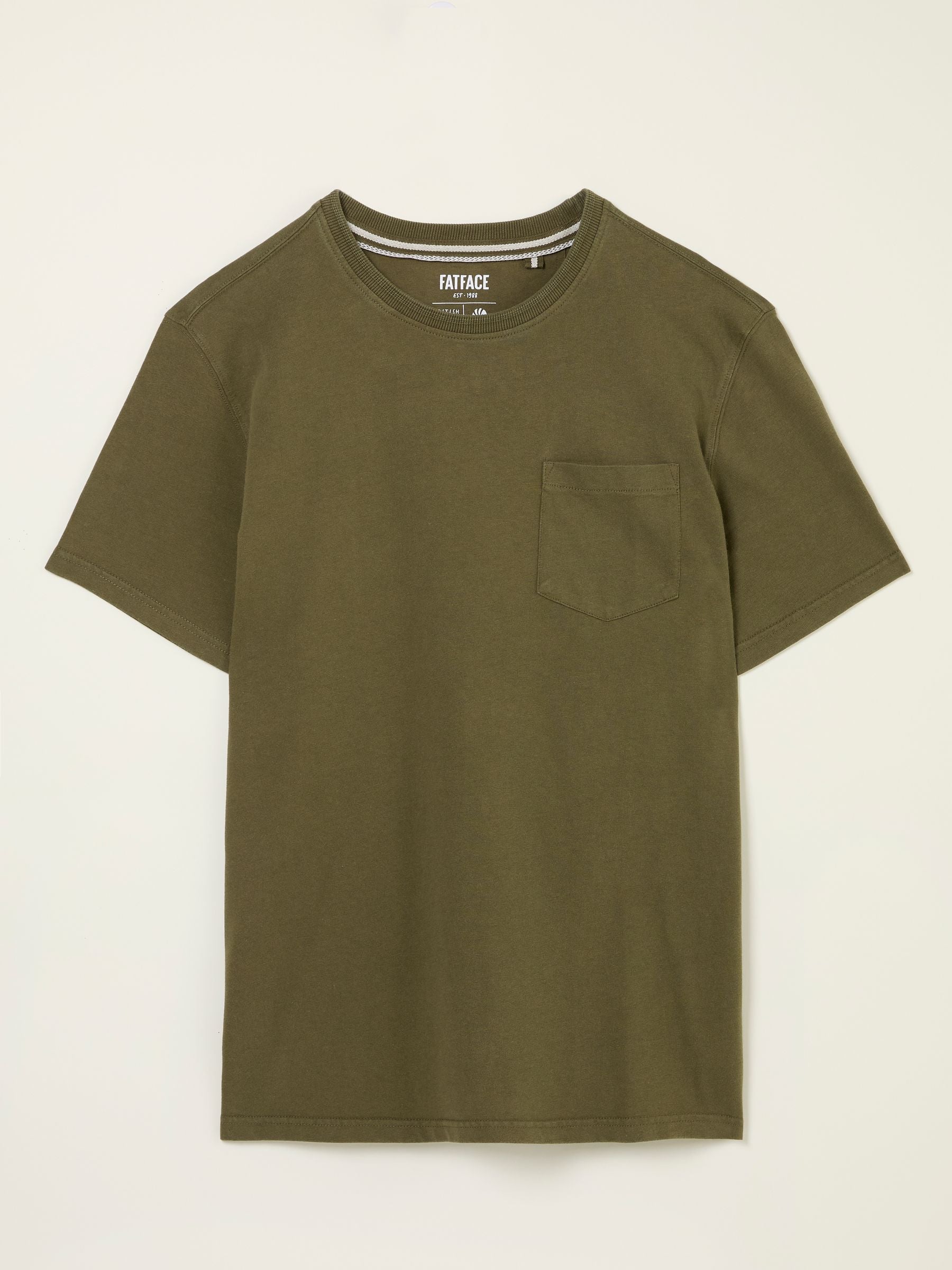 Cove Khaki Green Pocket Tshirt