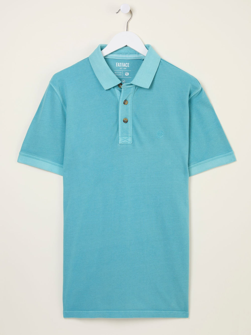 Bright Blue Pique Polo