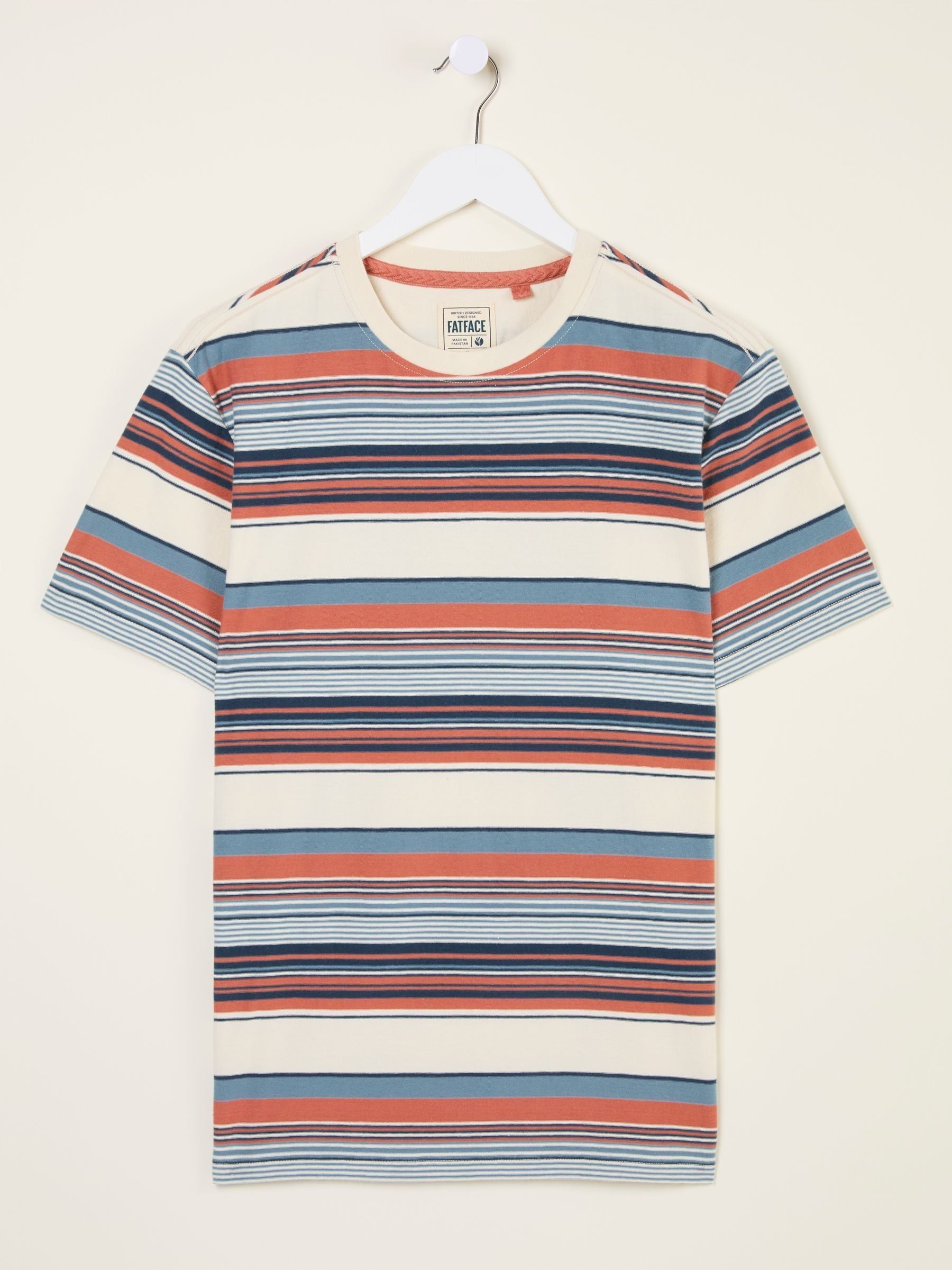 Trescowe Blue Trescowe Stripe Tshirt
