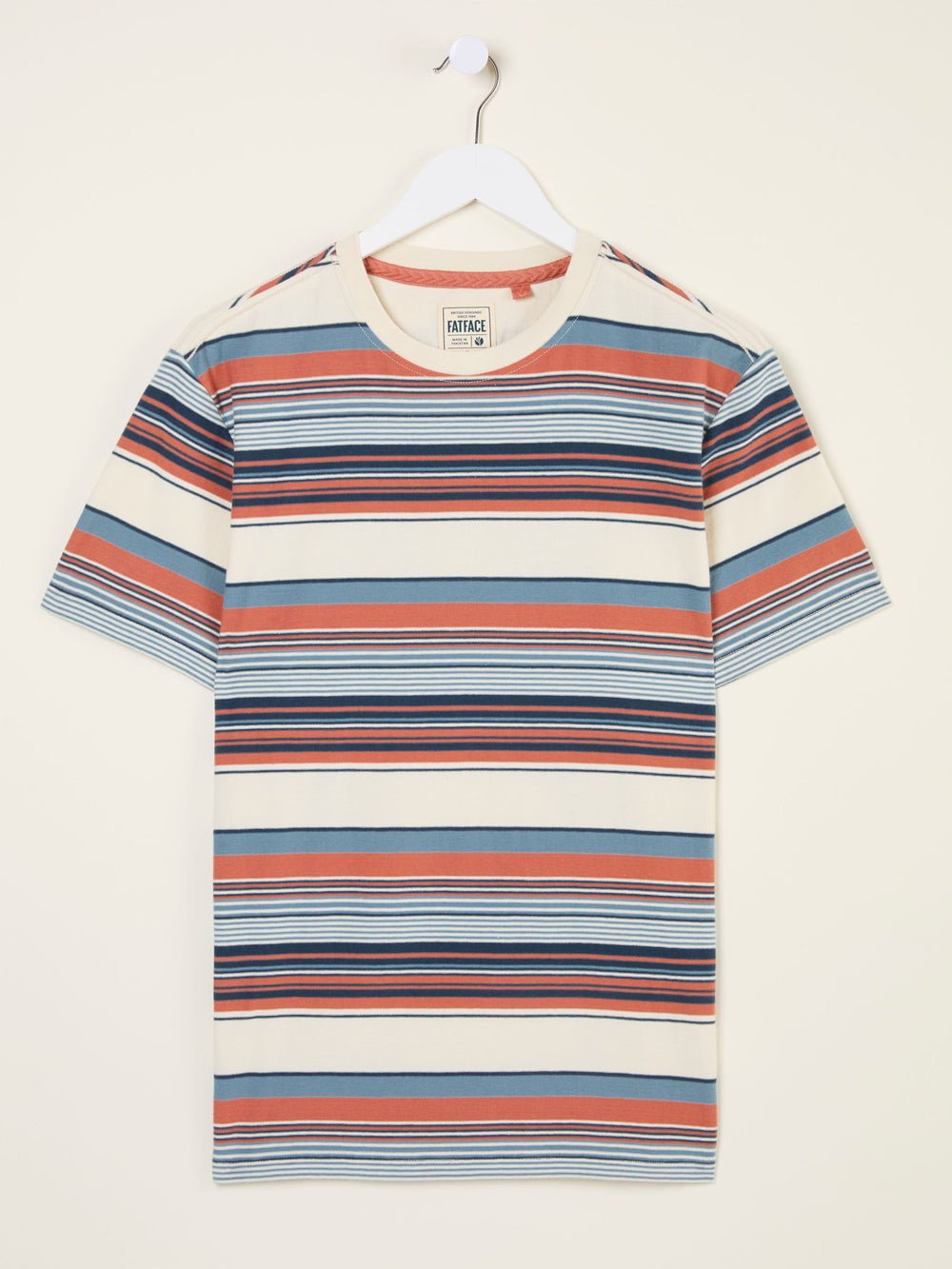 Trescowe Blue Trescowe Stripe Tshirt
