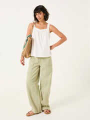 Carly White Cami Top