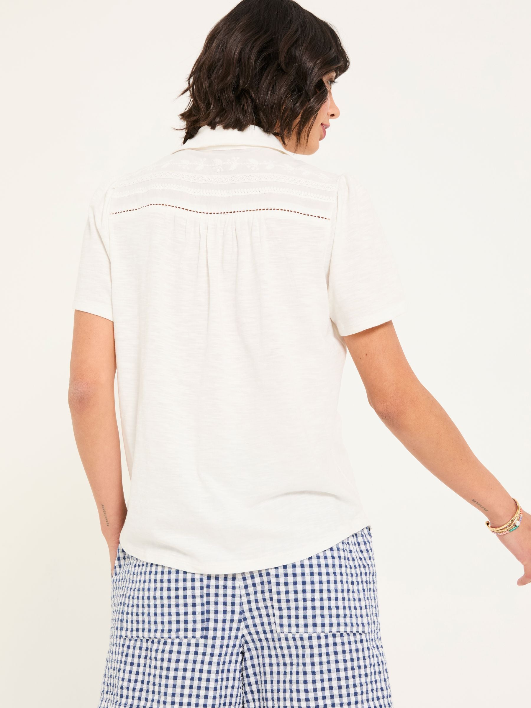 Kit White Short Sleeve Jersey Shirt