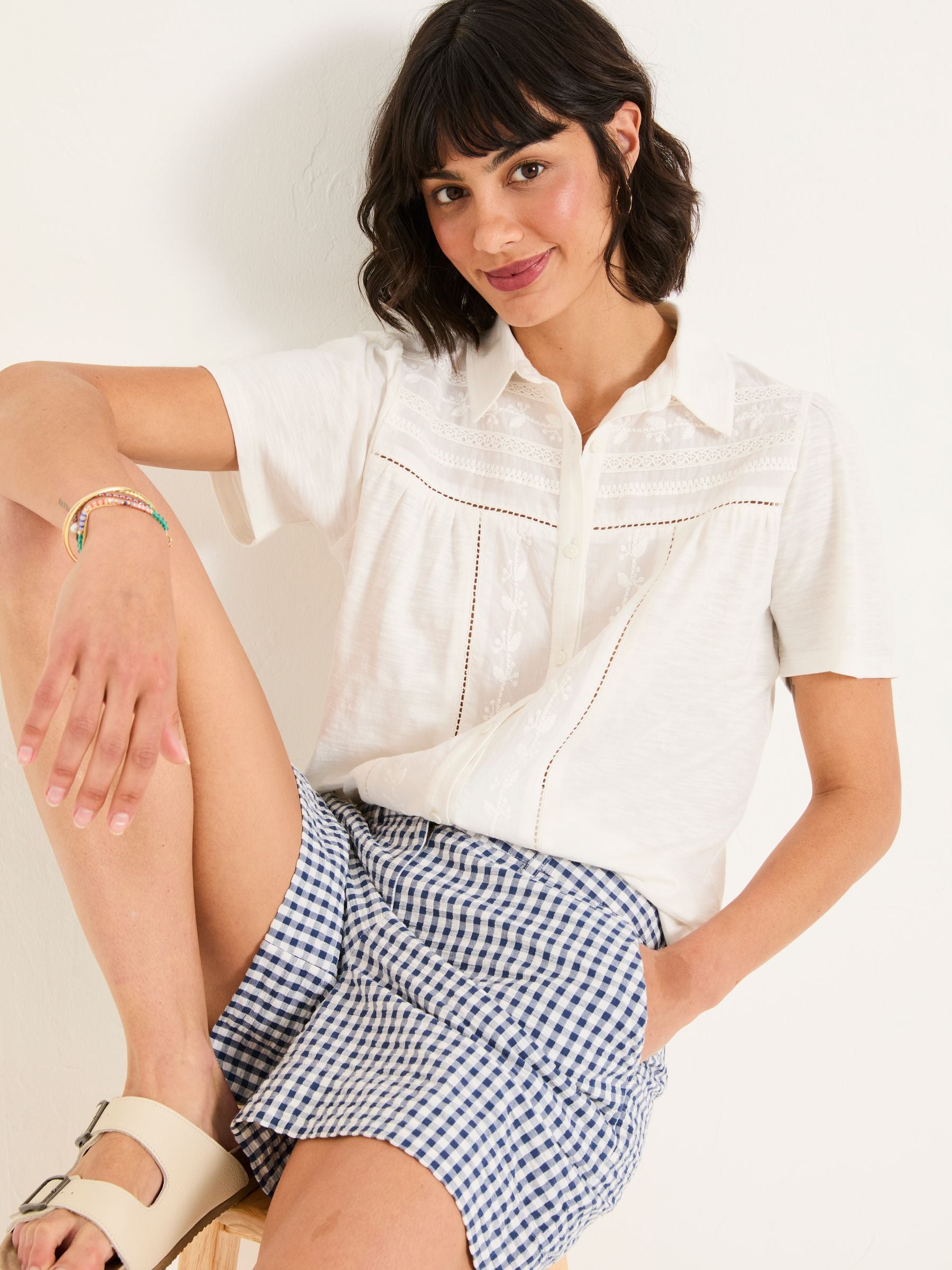 Kit White Short Sleeve Jersey Shirt