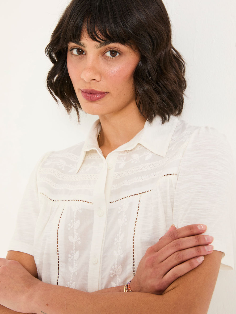 Kit White Short Sleeve Jersey Shirt