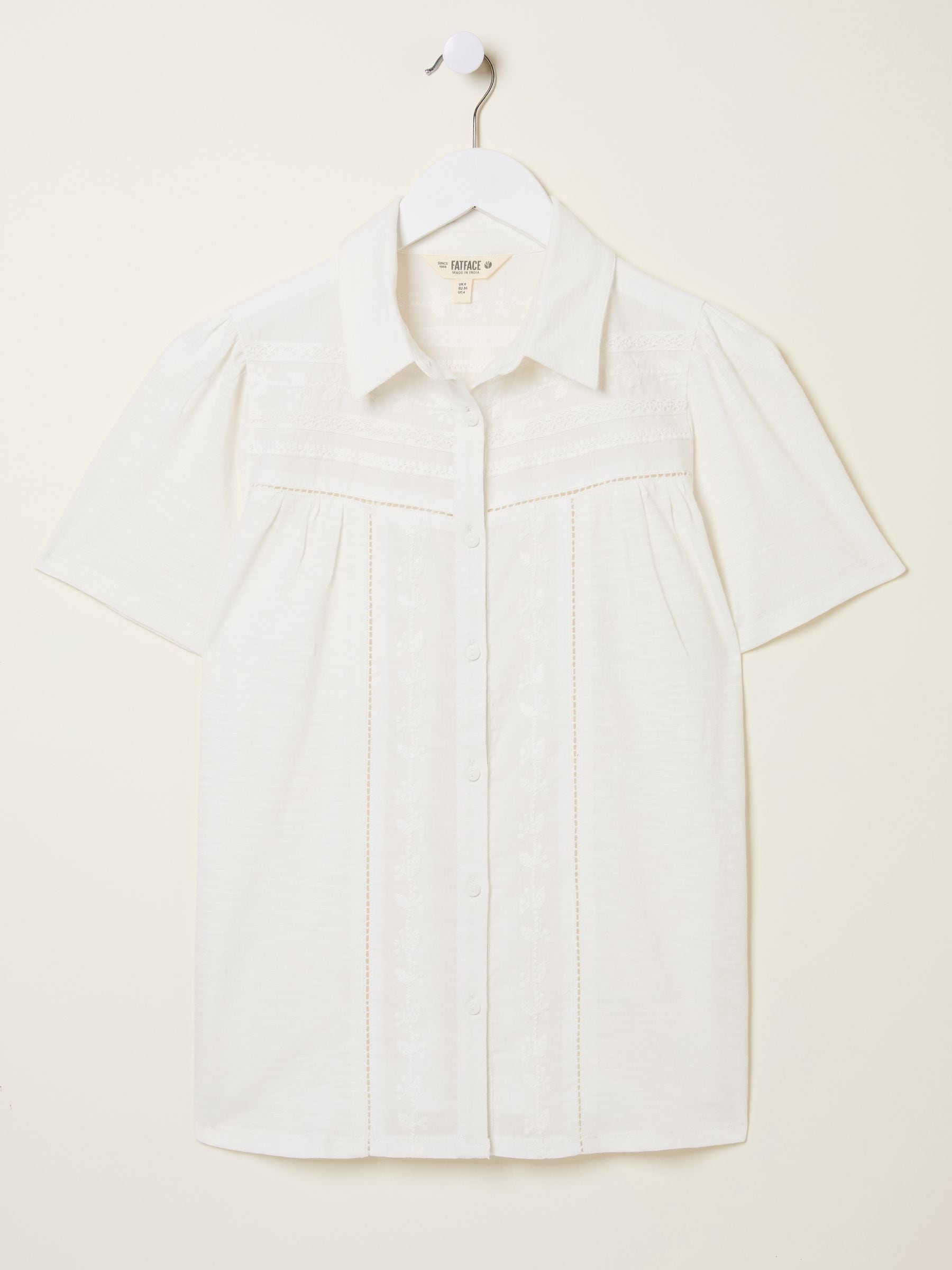 Kit White Short Sleeve Jersey Shirt