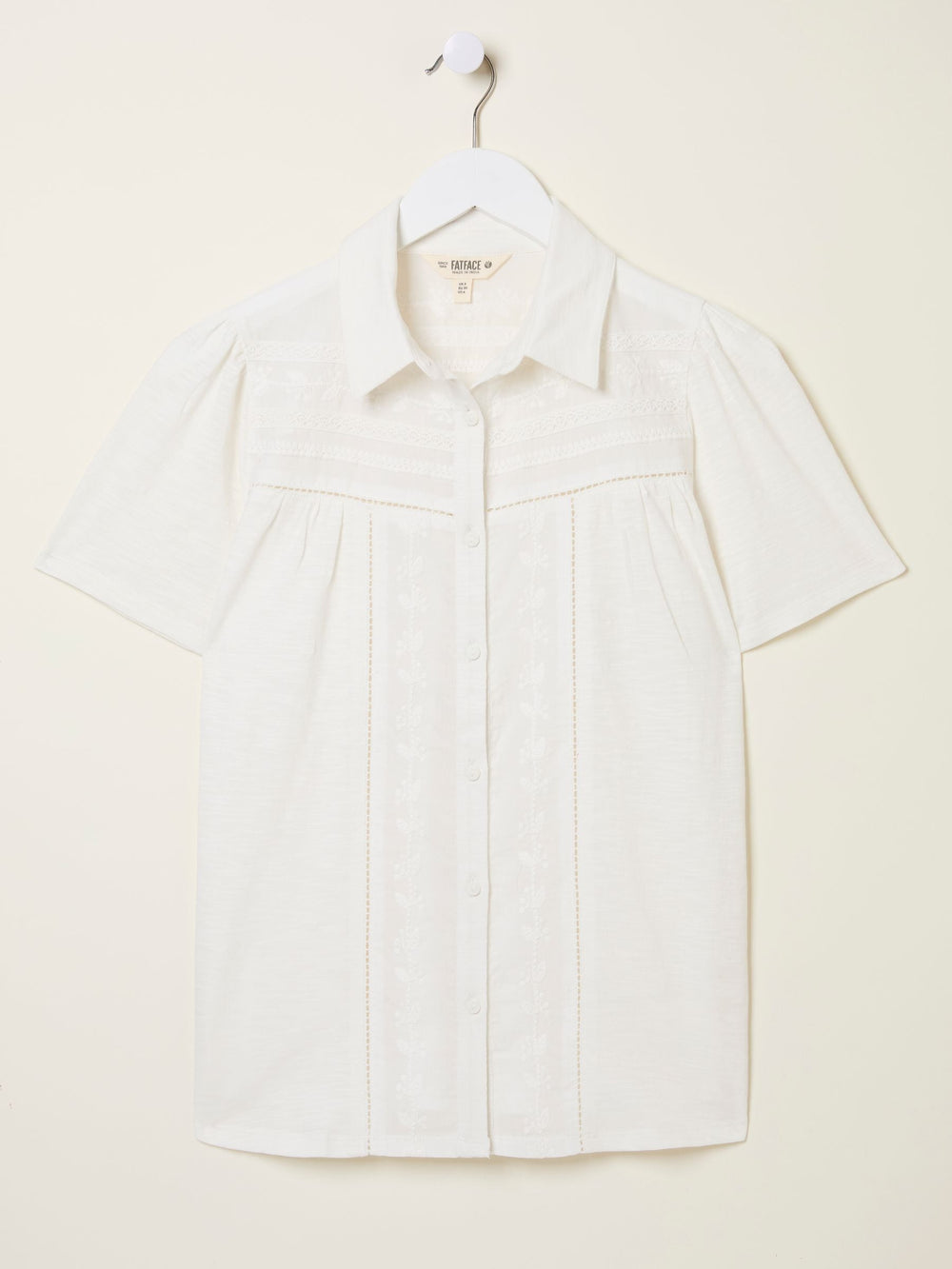 Kit White Short Sleeve Jersey Shirt