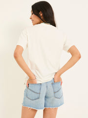 White MCS Jellyfish Graphic T Shirt