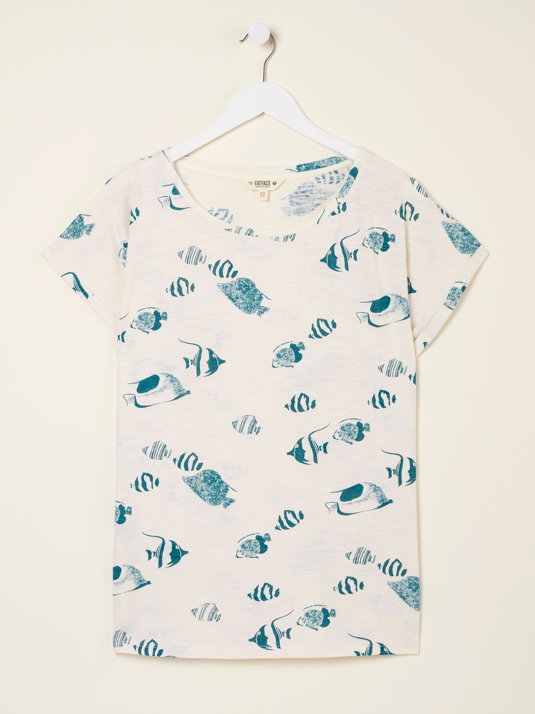 Ivy Ivory Shoal Shoal Printed T Shirt