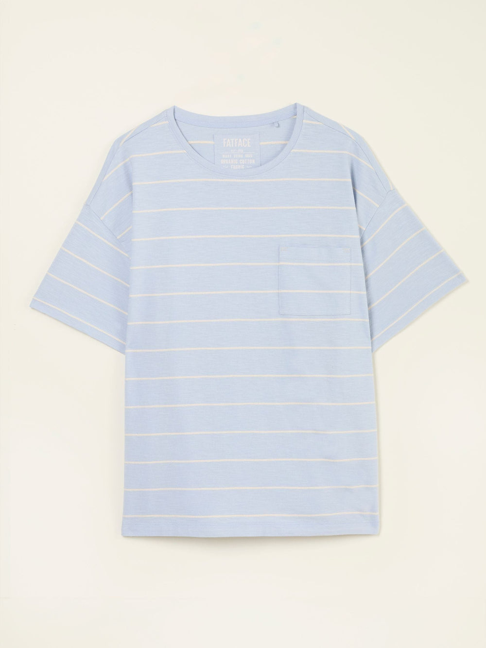 Lily Light Blue Stripe T Shirt